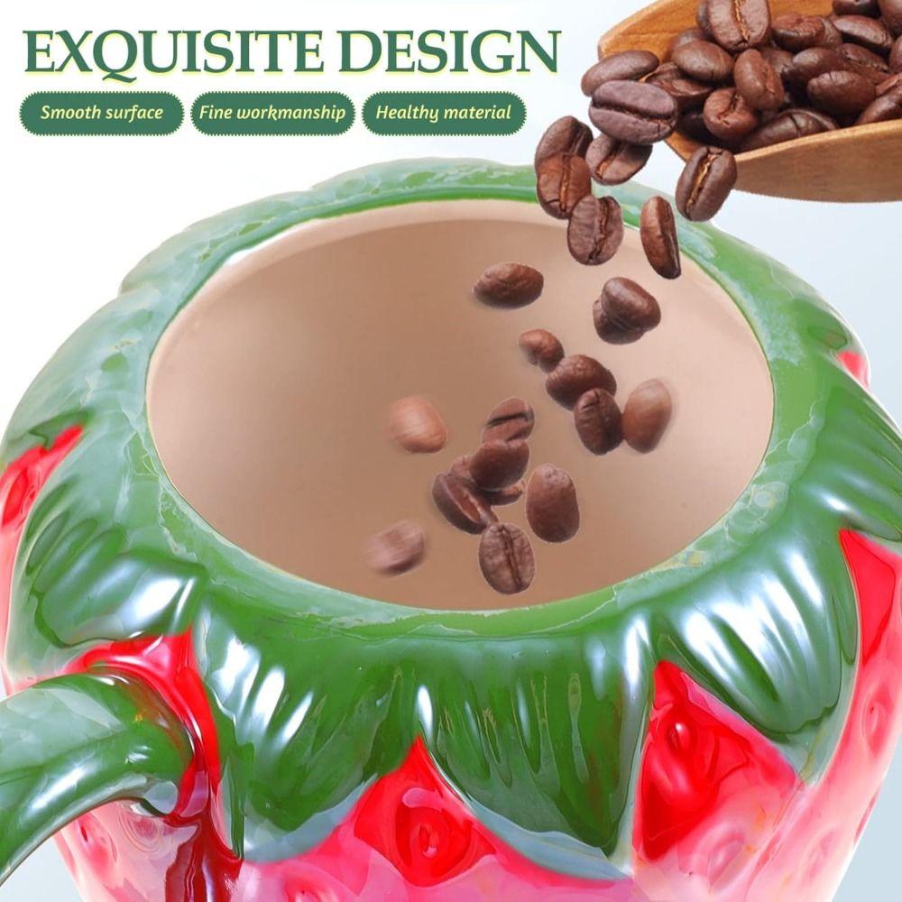 Porcelain Coffee Mug Creative 3D Ceramic Cup Funny Drink Bottle  Household