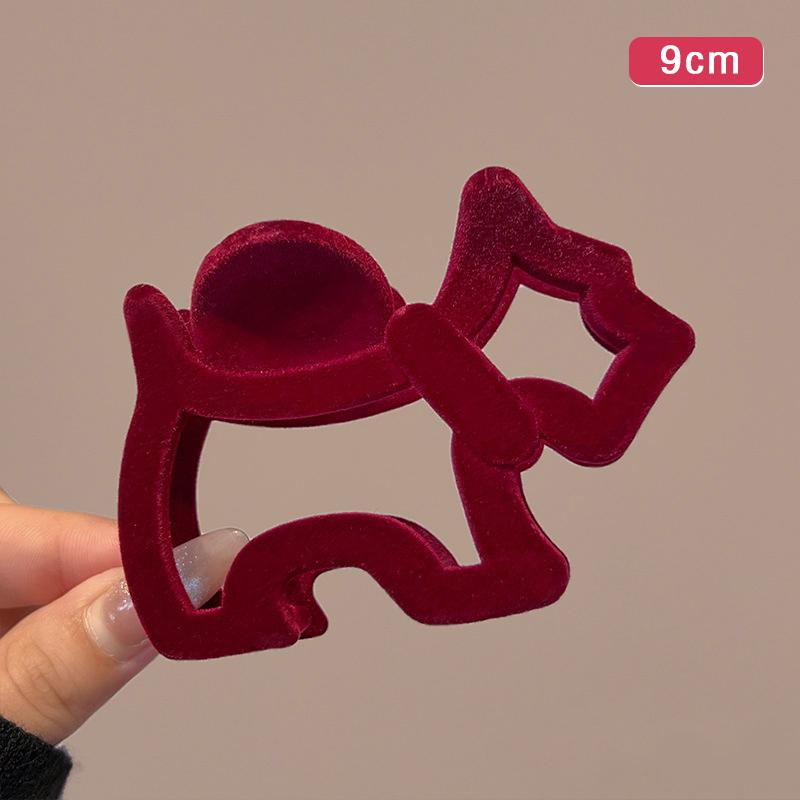 Cartoon Puppy Hair Clip Oil Painting Color Hair Gripper Creativity Hairpins Hair Accessories