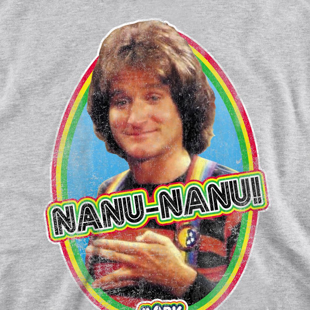 Mork And Mindy Unisex Adult Nanu Nanu Sweatshirt