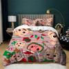 3 Pieces Coco-melon Bedding Set for Boys Girls Ultra Soft Quilt Cover All Season Comforter Set(1 Duvet Cover+2 Pillow Sham)