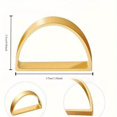 5 Stück Serviettenhalter aus Edelstahl - moderne Metalldekoration auf Esstischen - langlebige, stilvolle und elegante Besteckklammern