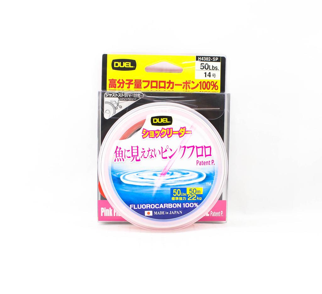 Fluorocarbono Fish Cannot See Pink 50M de Duel 🎣 Compra Hilos de fluorocarbono Duel