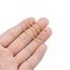 20pcs Stainless Steel 1.2mm Wire Long Bar Stick Connector Link PVD Gold Color DIY Drop Earring Jewelry Making Necklace Findings
