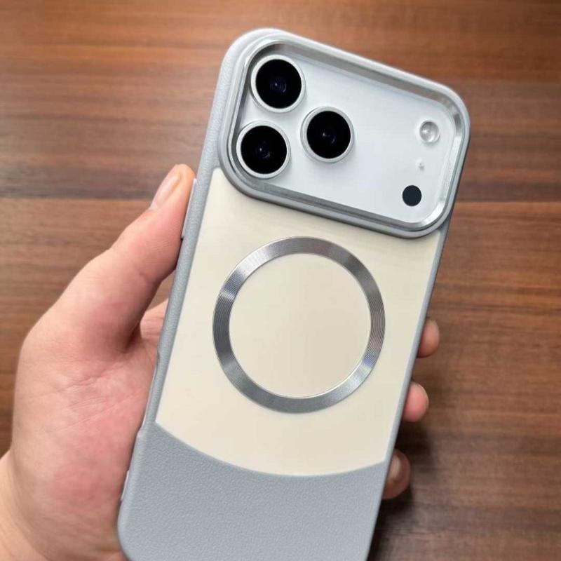 Luxury Hard Defender For Magsafe Case for iPhone 17 Air 16 15 14 13 12 Pro Max Plus Wireless Charge Laser Magnetic Rugged Cover