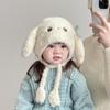 Warm Tide Integrated Ear Protection Autumn and Winter Scarf Children's Hat Hat Women's Plush Hat Baby Hat Thickened Windproof Cute