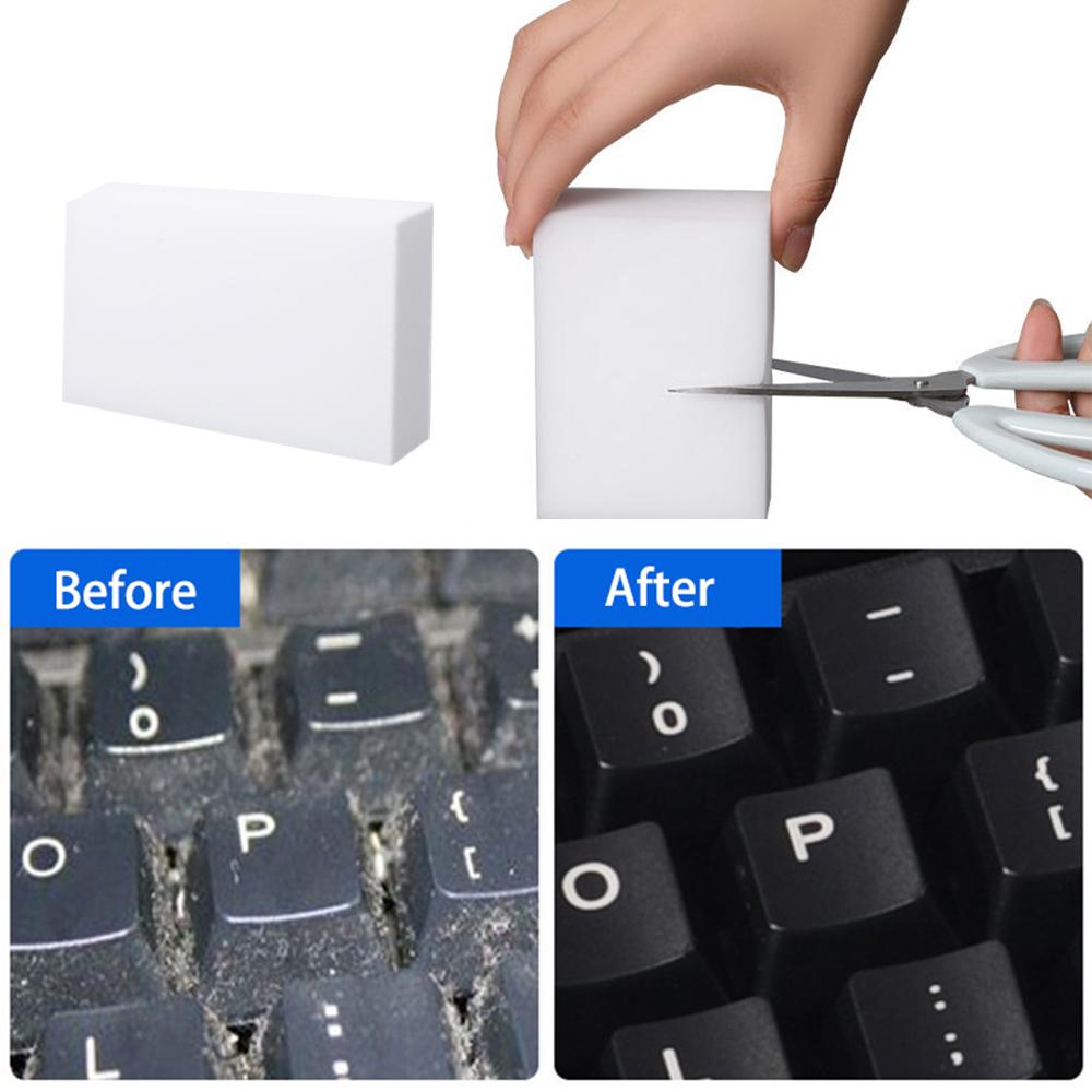 White Sponge car Eraser Melamine Cleaner Multi-Functional Kitchen Bathroom Cleaning Tools Sponge 100*60*20mm