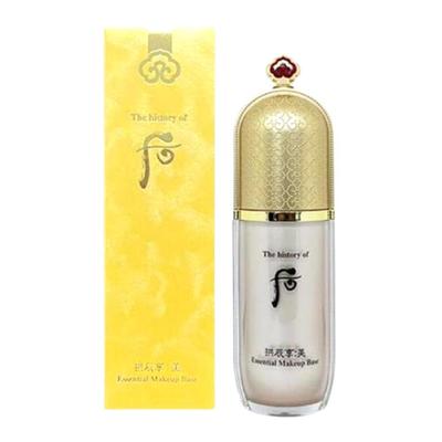 Gongjinhyang Mi Essential Makeup Base 40ml Korean Herbal Hydrating & Brightening Primer Flawless & Long-Lasting K-Beauty