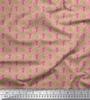 Soimoi Japan Crepe Satin Fabric Floral & Tree Print Fabric by the metre 42 Inch