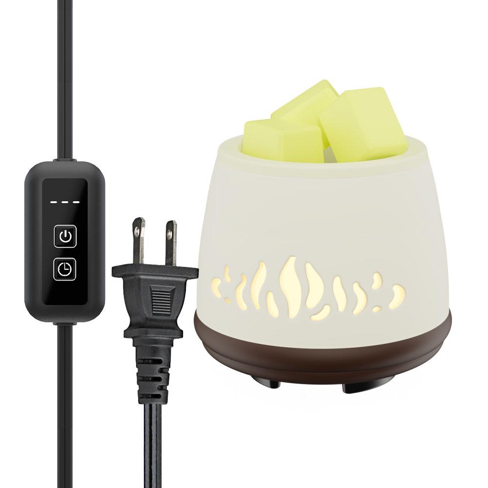 US Standard 110V Ceramic Jar Wax Melter & Beeswax Melting Lamp Night Light US Standard [110V]