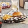 Fast Food Baskets Retro Deli Baskets Bread Fry Baskets Serving Tray Platters For Arts Kitchen Restaurant Office Party Burgers