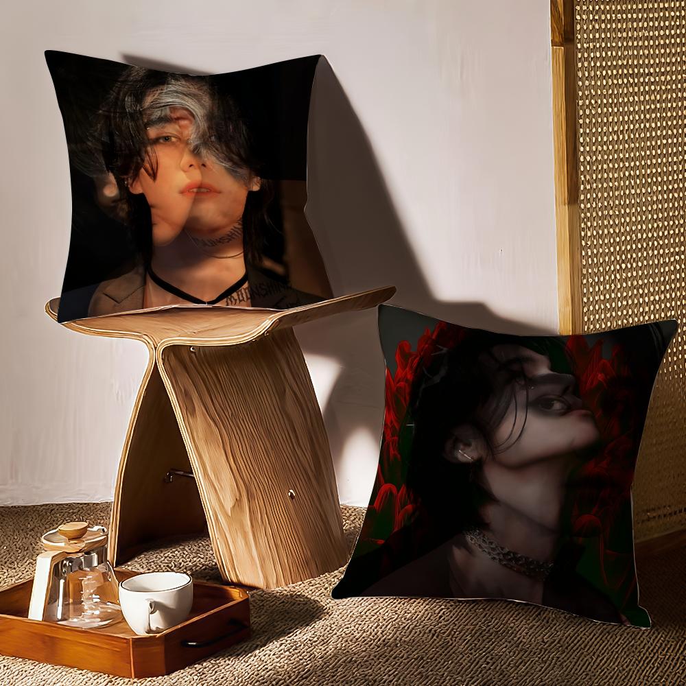 Jeff Satur Kissenbezug Musterbedruckter Kissenbezug für Wohnzimmer Sofakissenbezug & Schlafzimmerdekoration