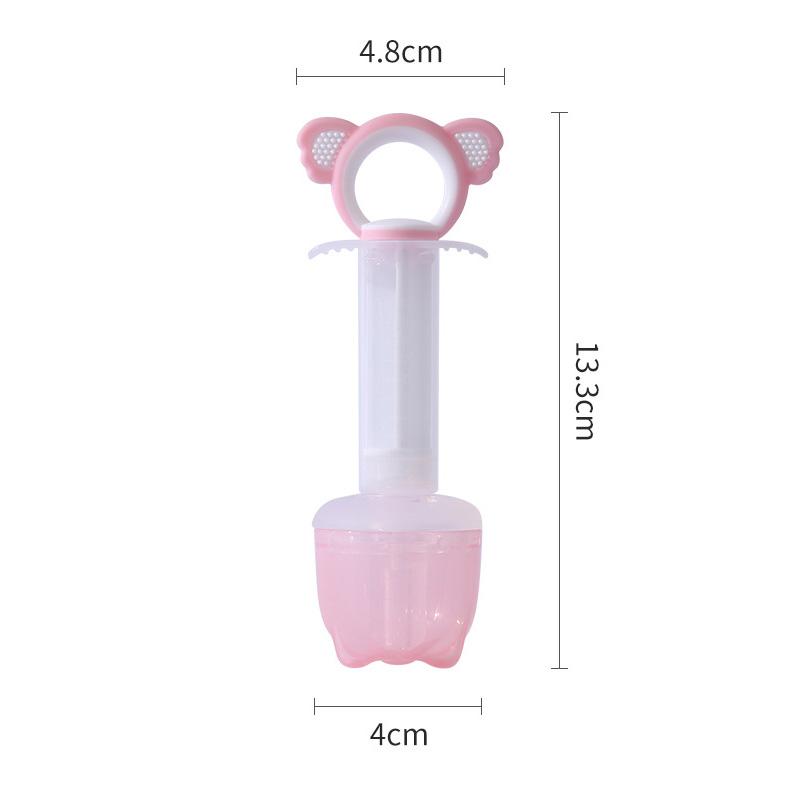 Dávkovač léků pro novorozence Kapátko Dudlík Nástroj pro podávání vody a léků pro kojence