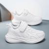 Kids Running Shoes Boys Girls Lightweight Breathable Mesh Sneakers With Hook Loop