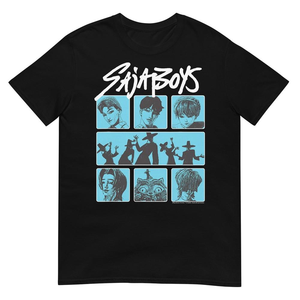 Kpop Demon Hunters Saja Boys Demon Group Poster Tshirt