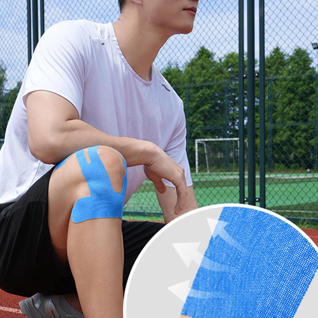 3Pcs Kinesiology Tape Elastic Athletic Tape Water Resistant Breathable Comfortable Support Muscle Tape Fitness Knee Tap