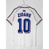 1998 World Cup France Home Blue No. 10 Zidane, No. 12 Henry Fan Edition Classic Retro Jersey