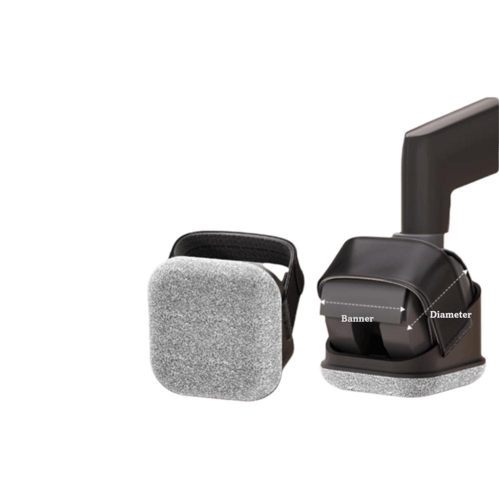 

5pcs Soft Felt Bottom Roller Pads Heavy Duty Floor Guards Felt Base Furniture Pads Floor Protection серый