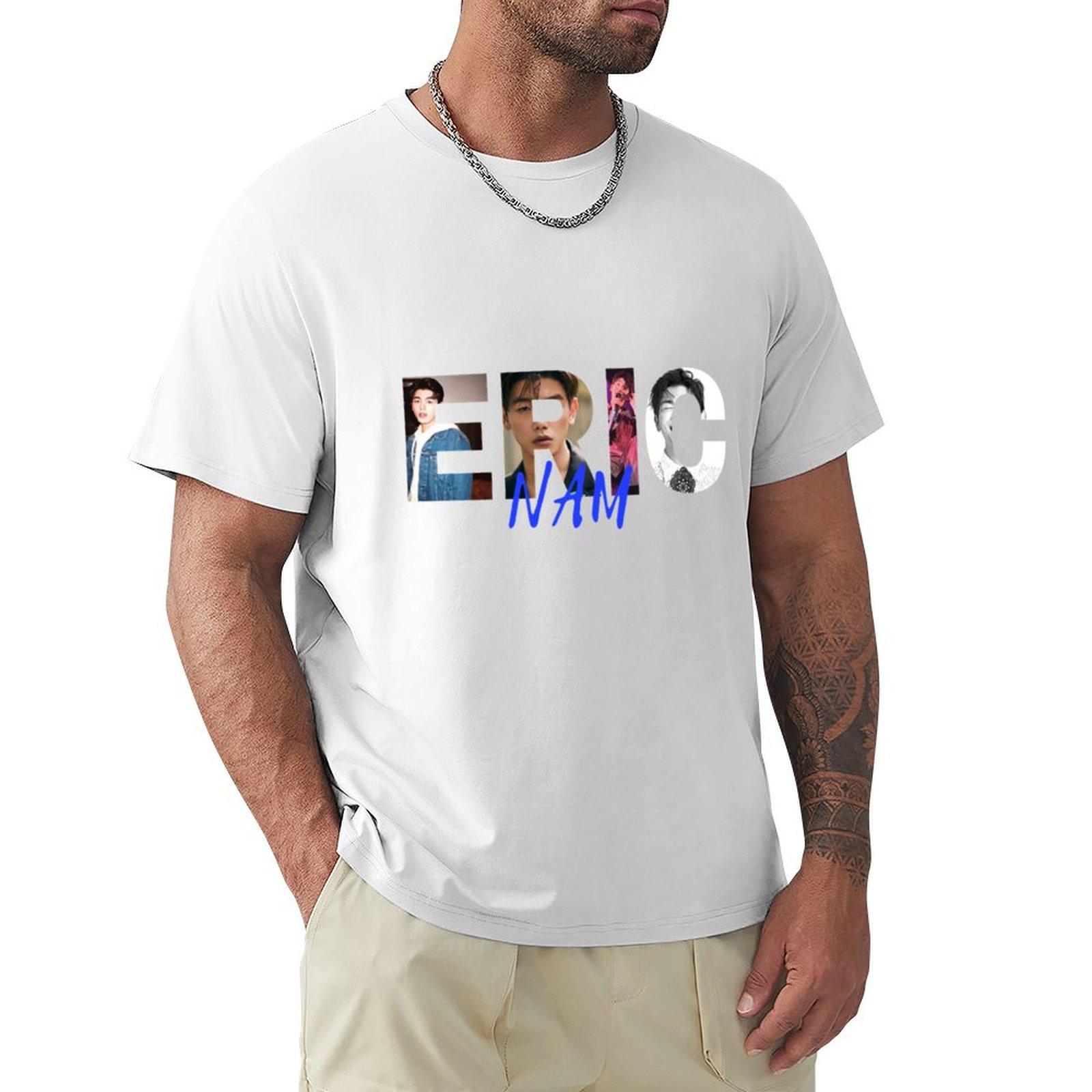 Eric Nam Tshirt Simple Line Art Print Tee S