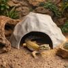 Stable Reptile Habitat Realistic Hidden Cave Shelter  for Lizards Turtles