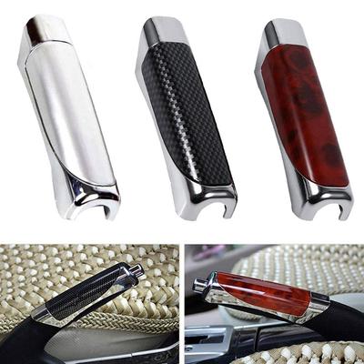 Universal Handbrake Grip Stylish Car Hand Brake Carbon Fiber Protector Cover Interior Decor Car Accessories for Girls