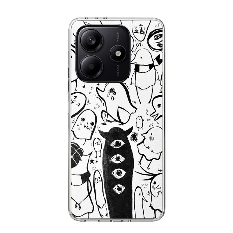 Oyasumi Punpun Case Phone Cover for Xiaomi Redmi Note 14 13 12S 12 11S 11 11T 11E 10S 10 Pro Plus 9 9S 5G + Trend Fundas