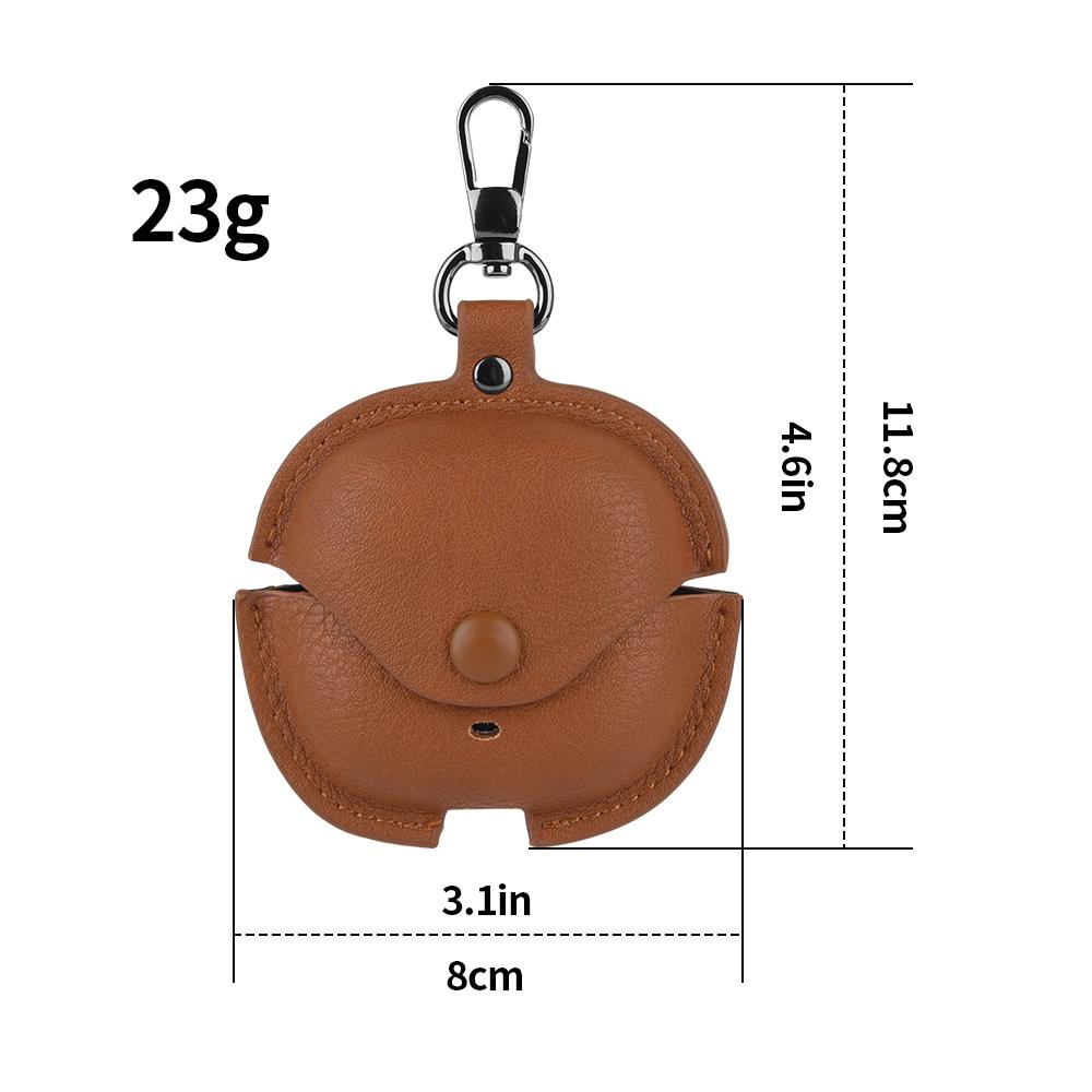 For Xiaomi Redmi Buds 6 Lite Charging Case Cover Leather + PC Earbuds Protective Case