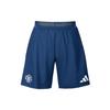 Manchester United Saison 24/25 Auswärts Logo Bequeme Atmungsaktive Slim Fit Vielseitige Colorblock Fußballhose Unisex Unterteile IU1385
