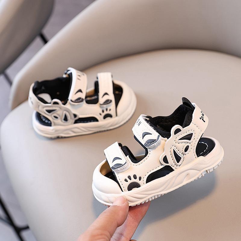 

Fashion Baby Sandals, New Summer Versatile Kids Shoes, Non-slip Soft Sole Stylish Beach Shoes for Toddlers 16 чёрный