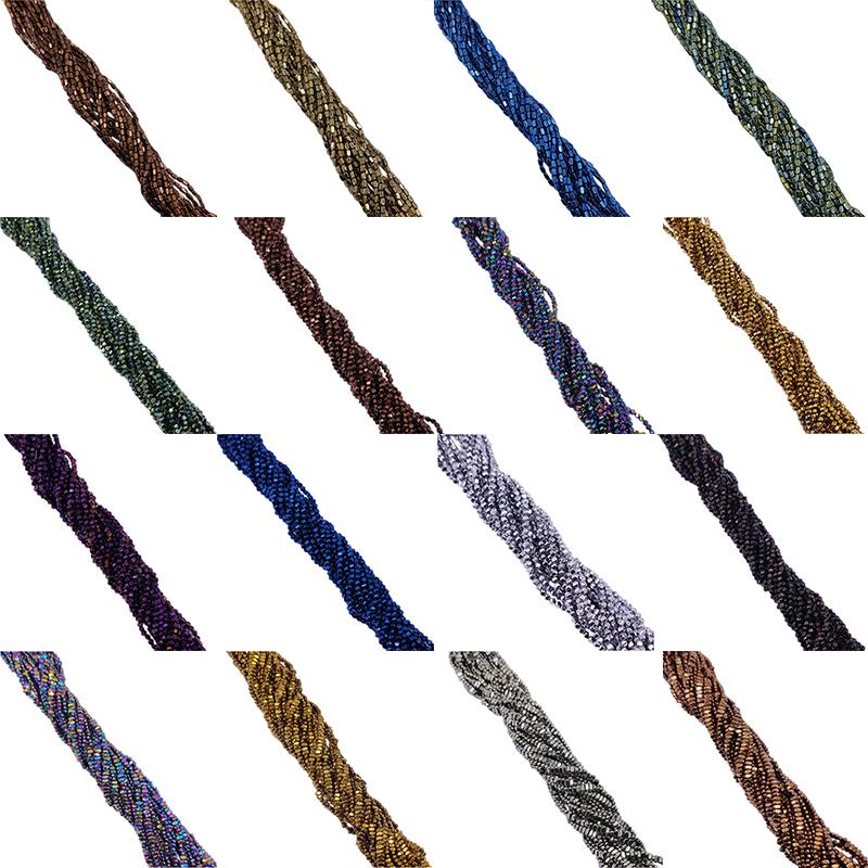 1 sett svart gallestein hematitt edelsten løse perler DIY for halskjeder armbånd smykker