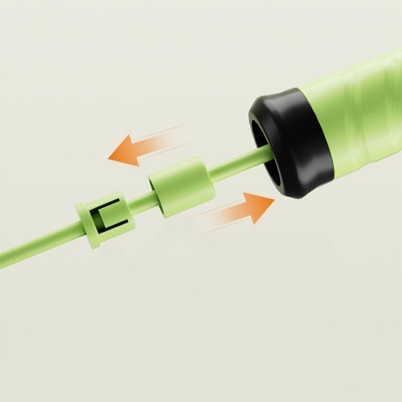 Speed Jump Rope with Rubber Handle for Workout School Home Sports, Childrens Jump Rope Skipping Rope with Nonslip Handle