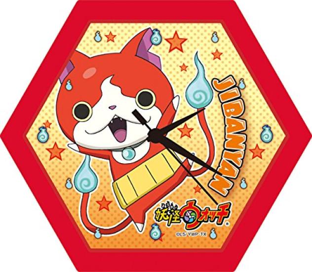 Ensky Jigsaw Puzzle JIGSAW CLOCK mini Watch Jibanyan 82-piece Yo-kai