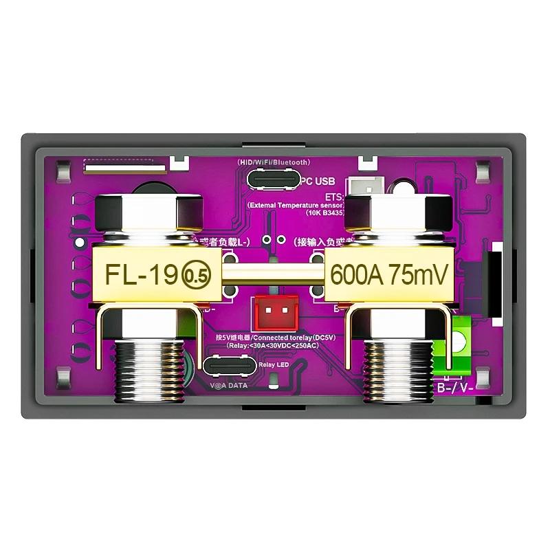 DT20 DC-Messgerät Lithium-Batterie-Leistungskapazitätstester 420 V 30 A-600 A Gleichspannung WiFi Online-Version Bidirektionales Amperemeter