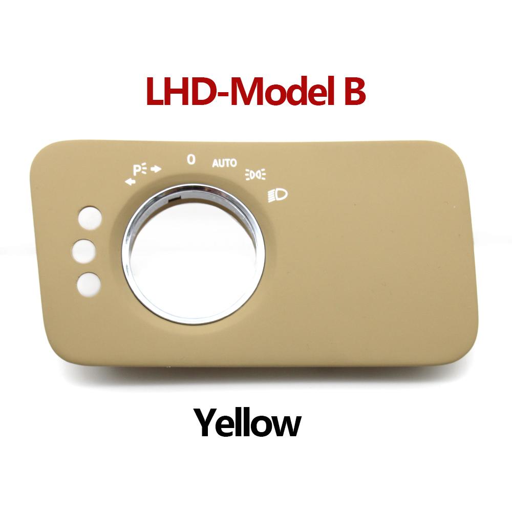 Car Dashboard Headlight Switch Cover Trim Replacement For Mercedes Benz W219 CLS Class 300 350 500 2007-2009