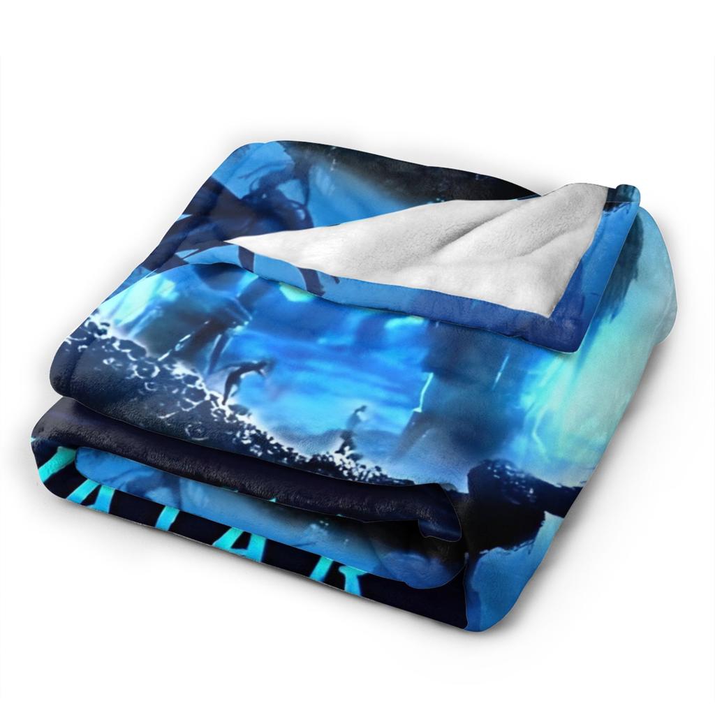 Soft Warm Blankets Camping Movie Avatar The Way of Water Bedding Throws  Flannel Bedspread For Bedroom Fashion Sofa Bed Cover