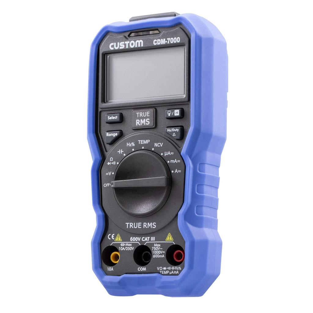 CUSTOM Digital Multimeter Blue CDM-7000
