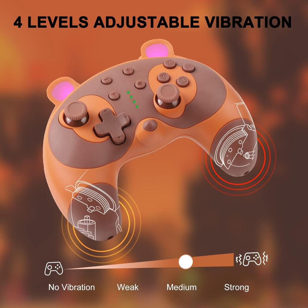 Switch Switch Pro Pro Switch Pro Wireless Rapid Fire Gyro Gaming Dual Compatible 1 Year STOGA controller, Controller, Controller, Controller,