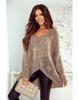 Sweter W Serek Oversize Daisy J&K Swetry Damskie