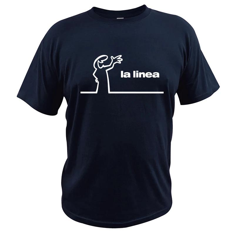 La Linea TV-Serie Print T-Shirt für Männer Mode O-Ausschnitt Unisex Tops Sommer Harajuku Übergroße Kurzarm T-Shirts Streetwear