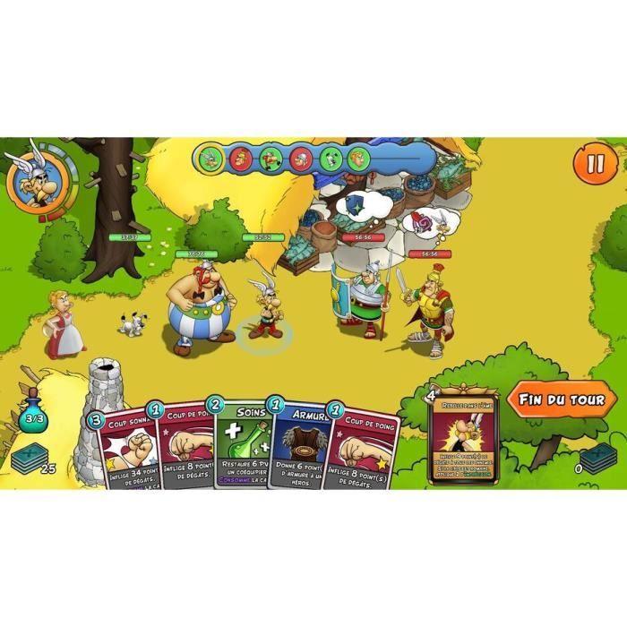 Jeu xbox series x - asterix &amp; obelix heroes - aventure - cartes de combattants