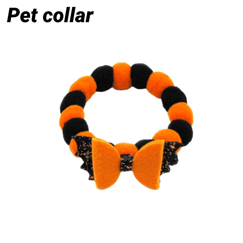 

Хэллоуин Ошейник для питомца Кошка Собака Регулируемый Аксессуар Украшения Несколько размеров Style E,30cm/11.81in