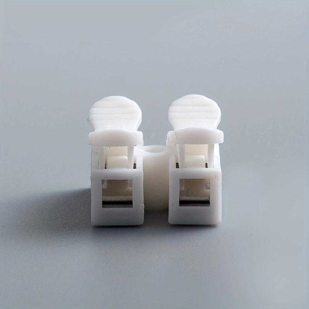 20pcs No Solding Welding Quick 2P Cable Wire Connector No Screw Terminal  Block Spring Clamp