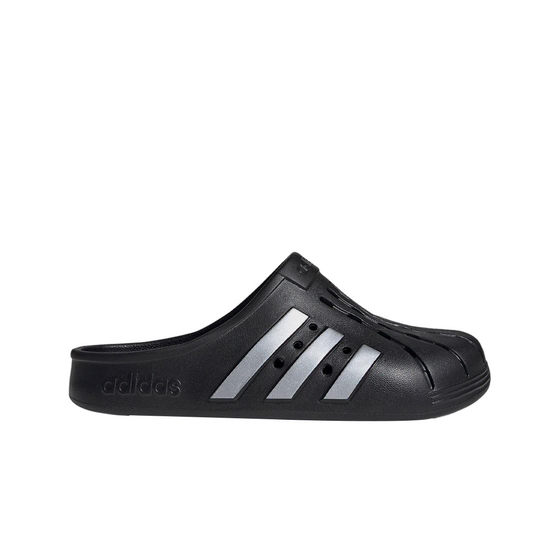 

Мужские кроссовки Adidas Adilette Clogs Core Black Silver Metallic FY8969