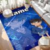 Custom Name Personalized Detective Conan Print Carpet, Versatile Home Decor Rug, for Playroom, Apartment, Balcony, Entryway, Hallway Gift