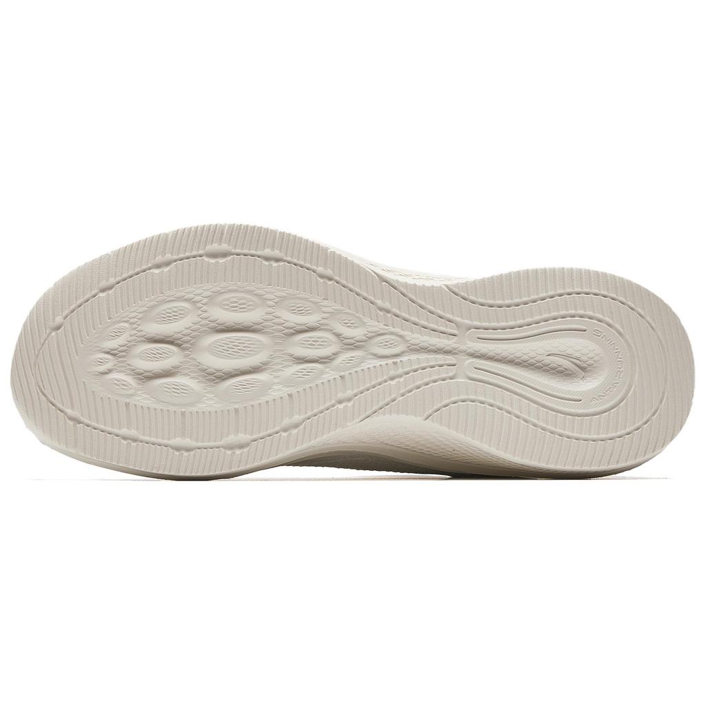 Anta Simple Versatile Shock Absorbing Wear Resistant Low Top Casual Running Shoes Women sneaker White Blue Pink 922535574-2