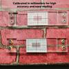 Crack Monitoring Record Tell Tale Corner Crack Monitor For Standard Crack Corner Tell Tale Record For Monitoring Wall Deformation