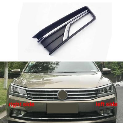 VW Passat 2016 2017 2018 için Yüksek Yapılandırma Ön Tampon Izgarası Sürüş Lambası Kapağı Sis aydınlatma koruması Sis Lambası