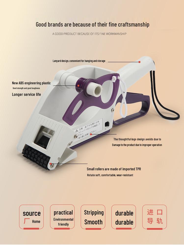 ZONESUN Handheld Fast Labeling Machine for Bottles & Flat Surfaces