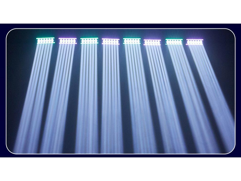 RGBW Wash Light Bar with 6 High-Brightness LEDs for Stage, KTV, Live Rooms & Background Ambiance