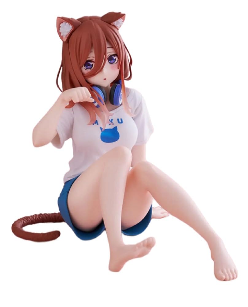 

The Quintessential Desktop Cute Figure Nakano Miku Illustration Cat Room Wear 1 type Quintuplets2 - (Original Ver.) -