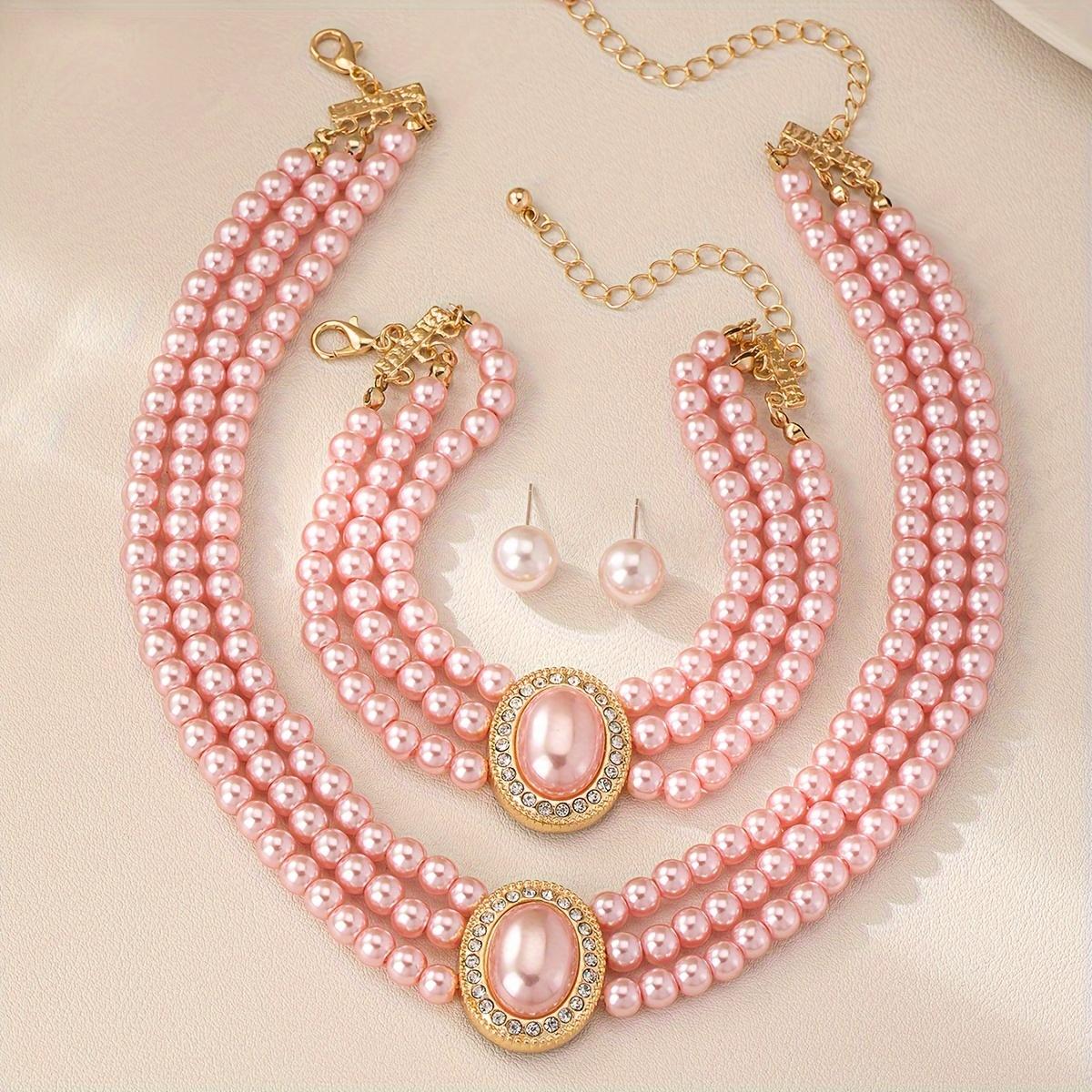 

Модные украшения для женщин розовый